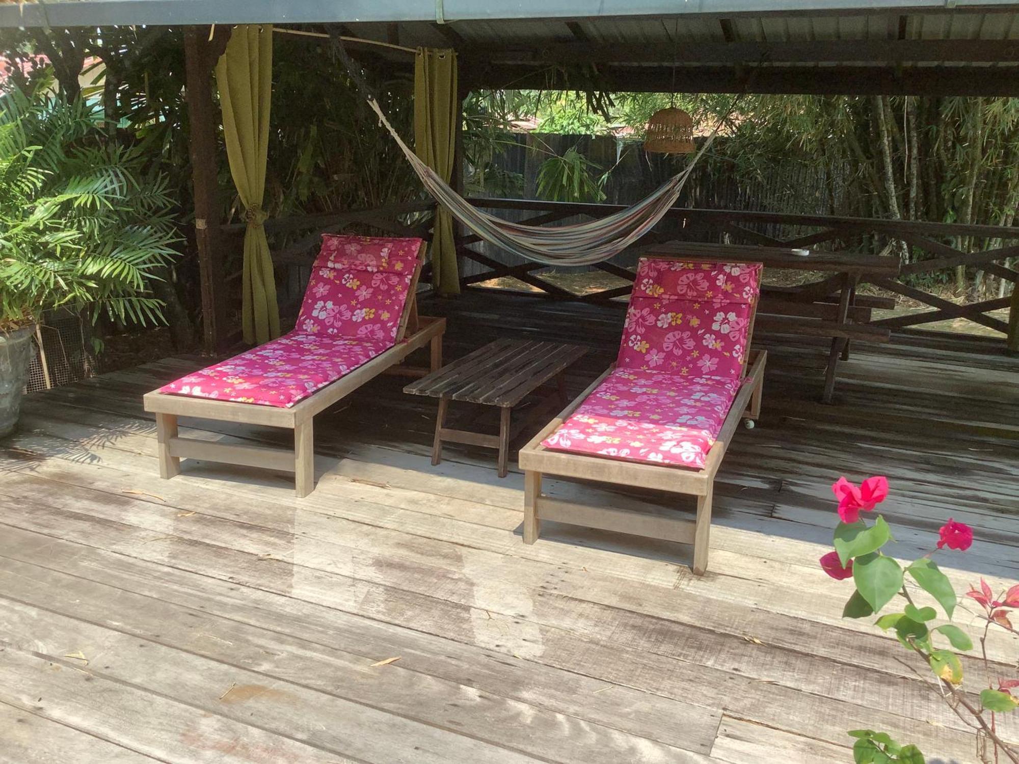 Bamboe Vila Meerzorg Exterior foto